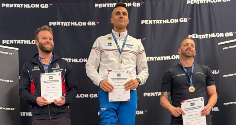 Irbin Augusto Vicco vittoria nella prima tappa delle Para Tetrathlon World Ranking Series